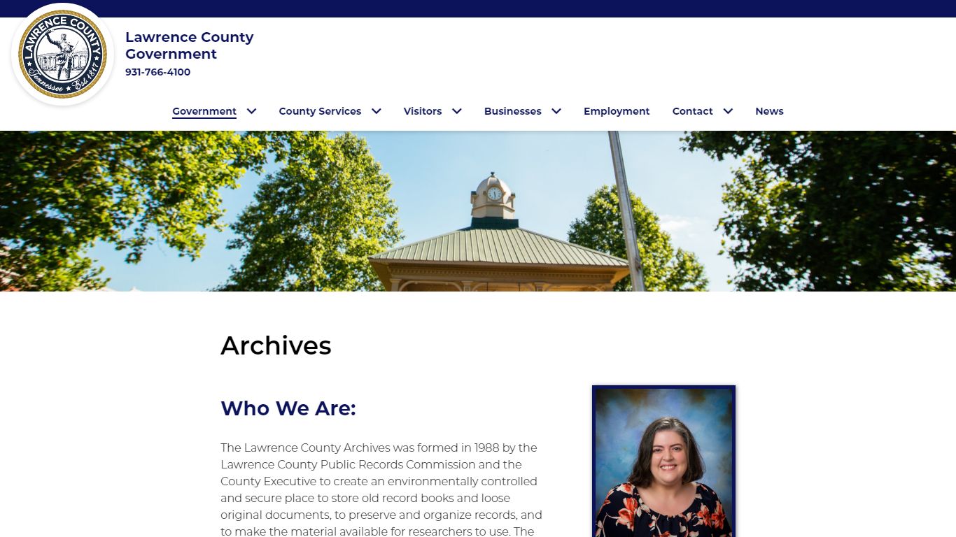 Archives - Lawrence County, TN Government